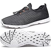 DOUSSPRT Men's Water Shoes Quick Drying Sports Aqua Shoes
