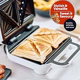 Breville Deep Fill Toastie Maker 2 Slice Sandwich Toaster White VST091 view 2