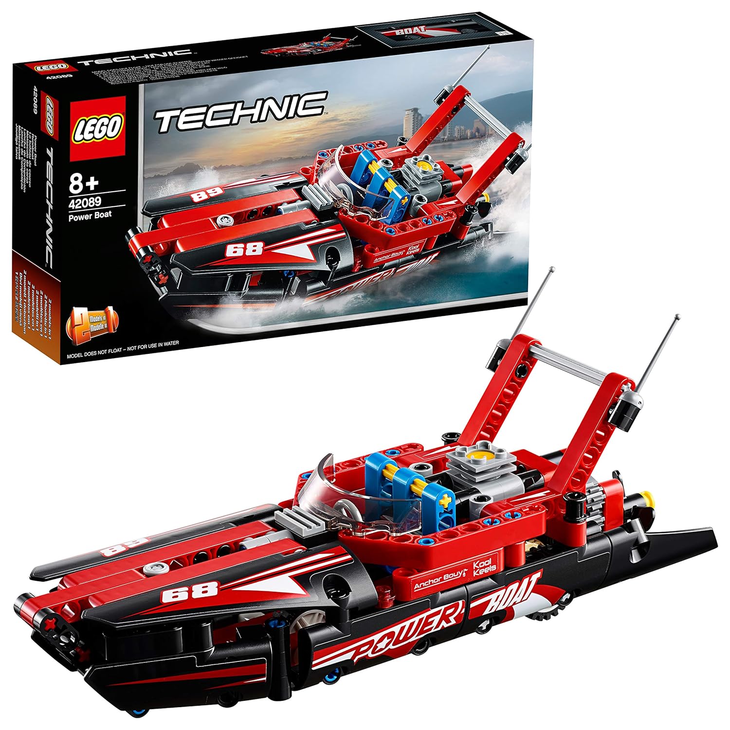 Best Lego Technic Power Boat 42089 Building Kit 2019 174 Pieces