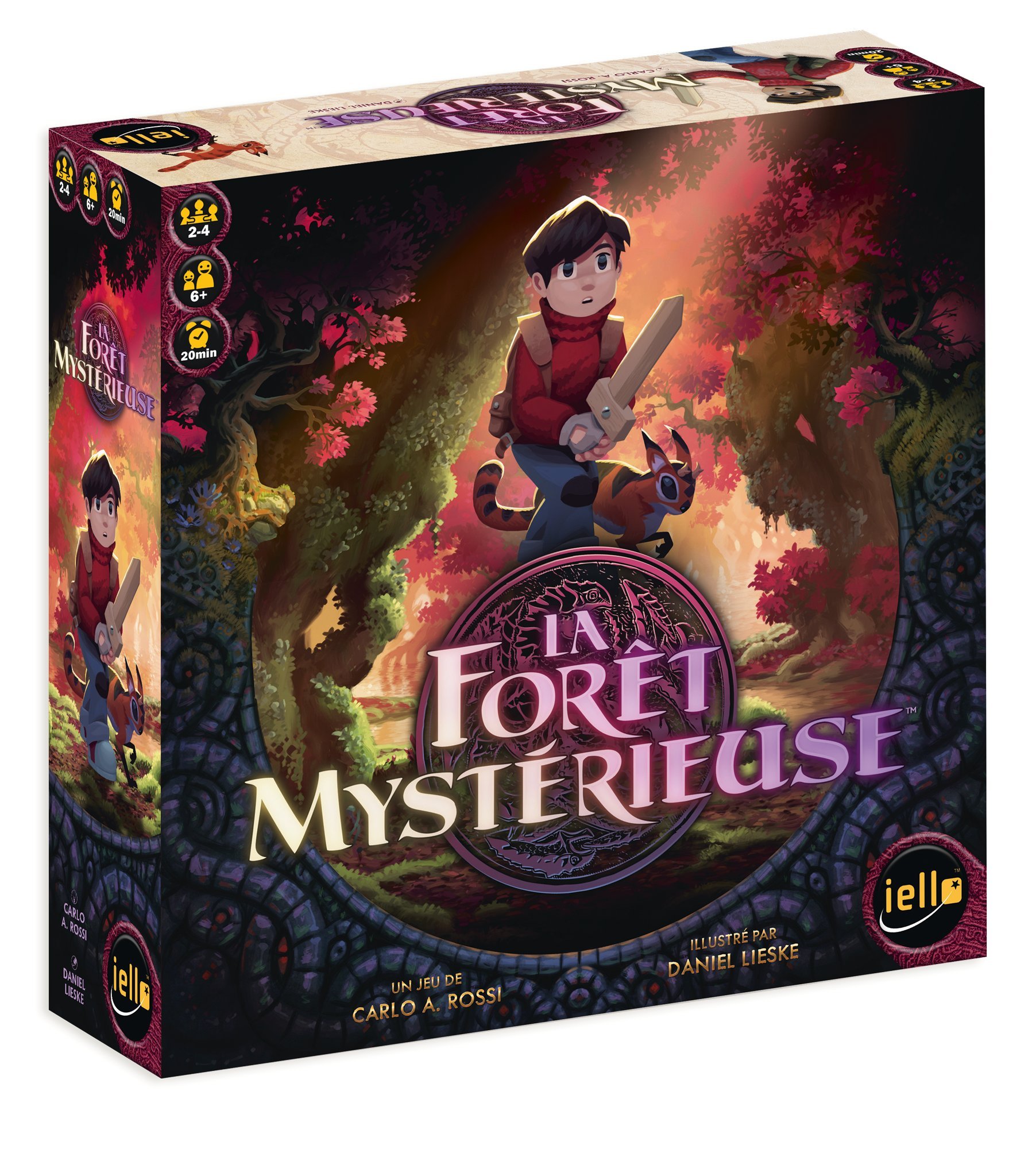 IELLO – 51343 – La Forêt Mystérieuse Board Game (French Edition)