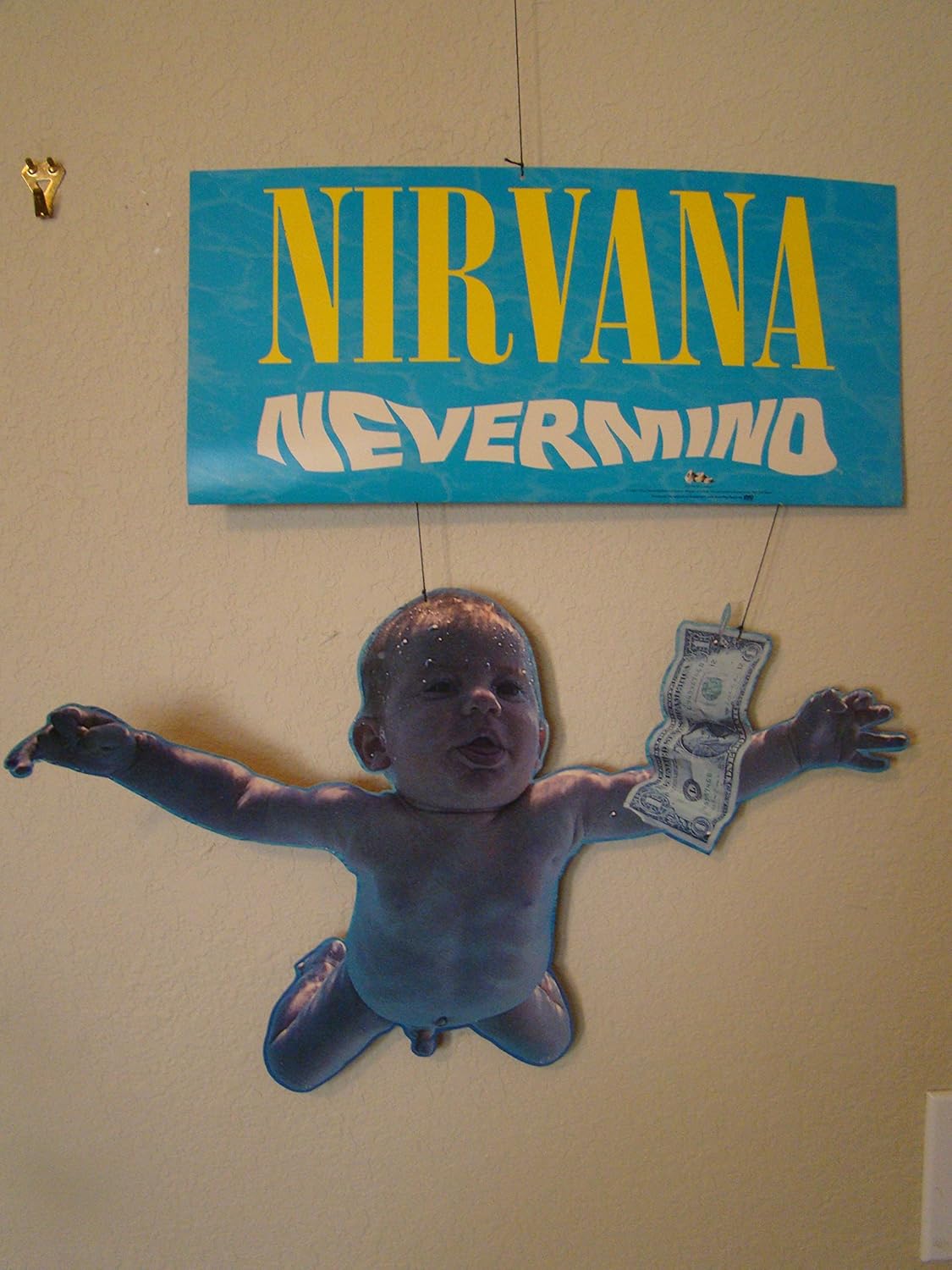 Nirvana Nevermind Hanging Mobile Display At Amazon S Entertainment Nirvana Nevermind Hanging Mobile Display At Amazon S Entertainment