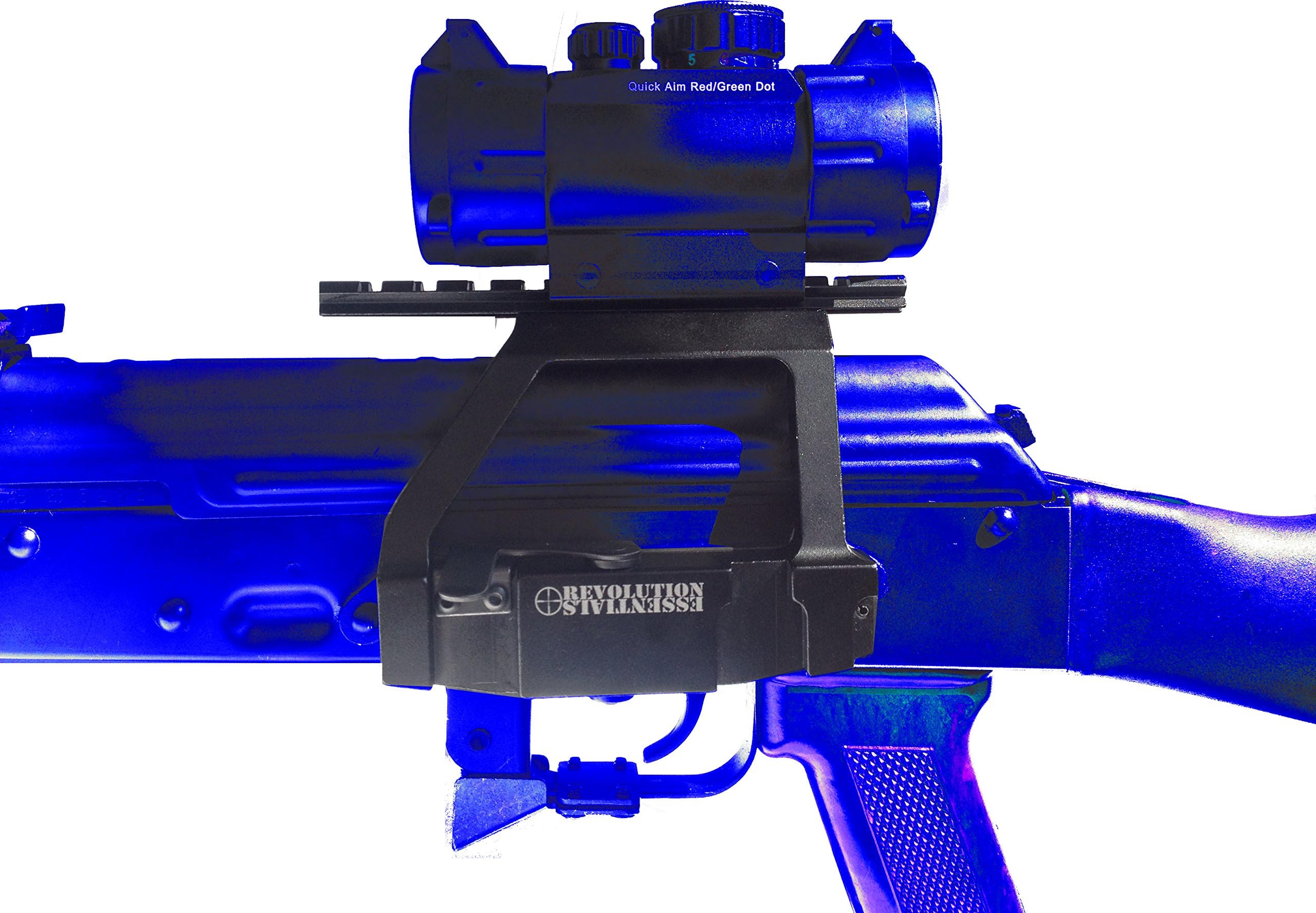 AK Scope Mount - Side Rail Mounted Single Picatinny / Weaver rail AK Optics Mount - Works withstandard AK Rails Check listing description details before ordering. Also check mounting instructions