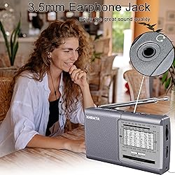 XHDATA D219 Portable AM FM Shortwave Radio Battery