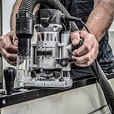 Trend T1 Dual-Base Trim and Plunge Router 1/4 In Collet 710W 240V view 9