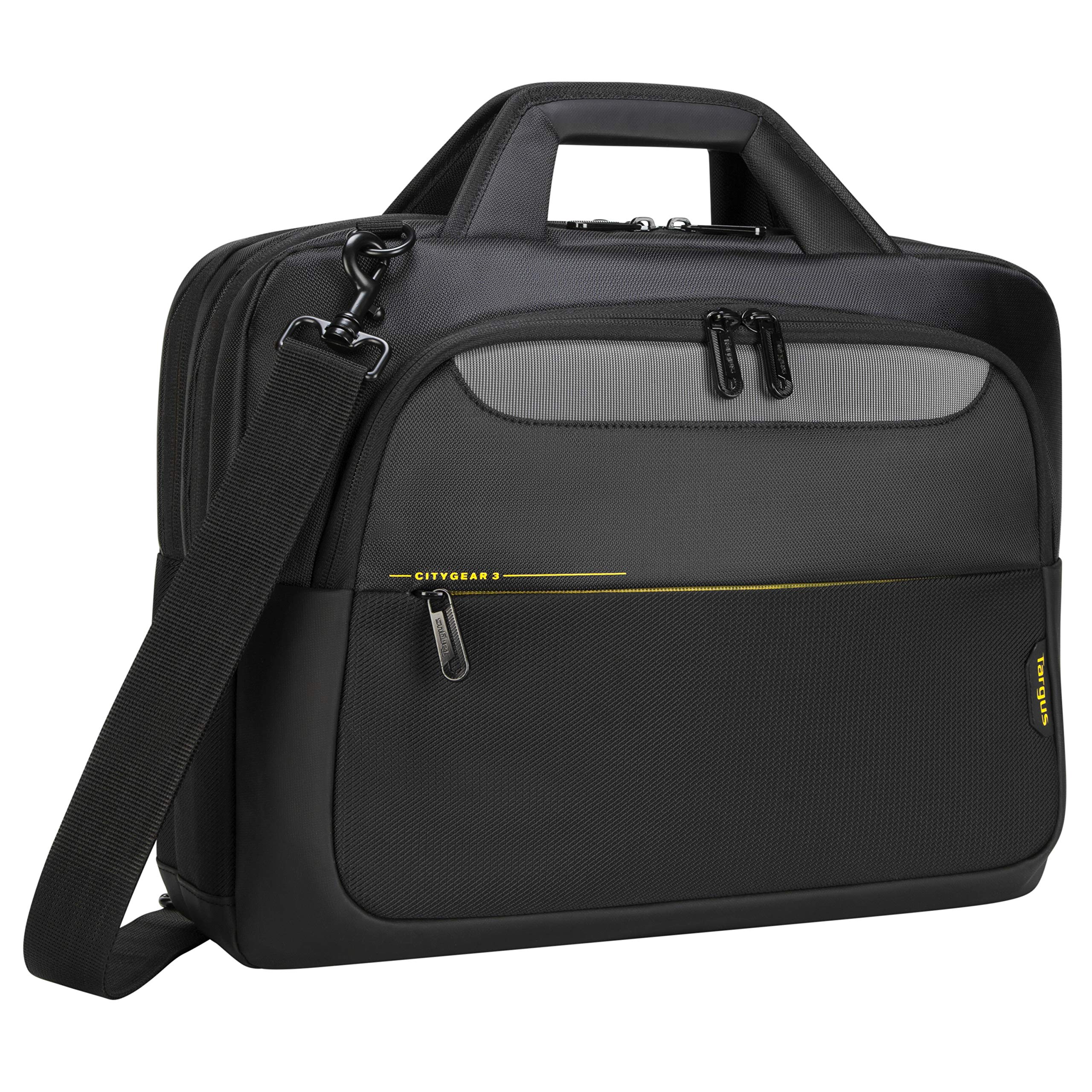 Targus CityGear Business Professional Roller Case Designed for Travel and Commute with Protective Sleeve fit up to 15-17.3-Inch Laptop, Black (TCG717GL)
