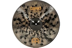 Meinl Cymbals Classics Custom Dark 22" Crash-Ride Cymbal for Drum Set — Made in Germany — B12 Bronze, 2-Year Warranty, (CC22DACR)