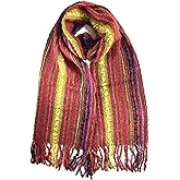 Genérico 100% Baby Alpaca Scarf For Women. Made in Perú. Soft, Clean and Hypoallergenic. Luxurious Weave. Handmade