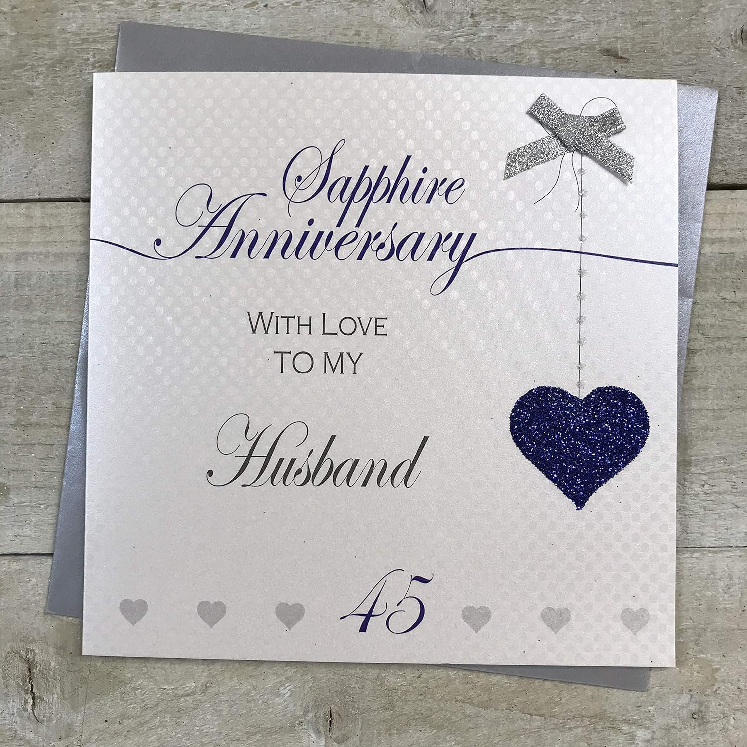 Husband 45th Sapphire Wedding Anniversary