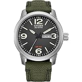 CITIZEN Men's Military Watch Commemorative Box Set BM8570-09E Personalized &amp; Engraved!