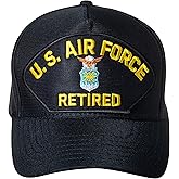 Artisan Owl United States Retired Emblem Patch Hat – Adjustable Baseball Cap