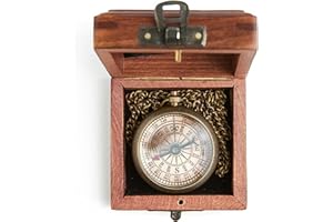 Handmade Compass | Antique Vintage | Brass Compass | Exquisite Nautical Compass | Home Decor | Gift for Every Occasion | Supe