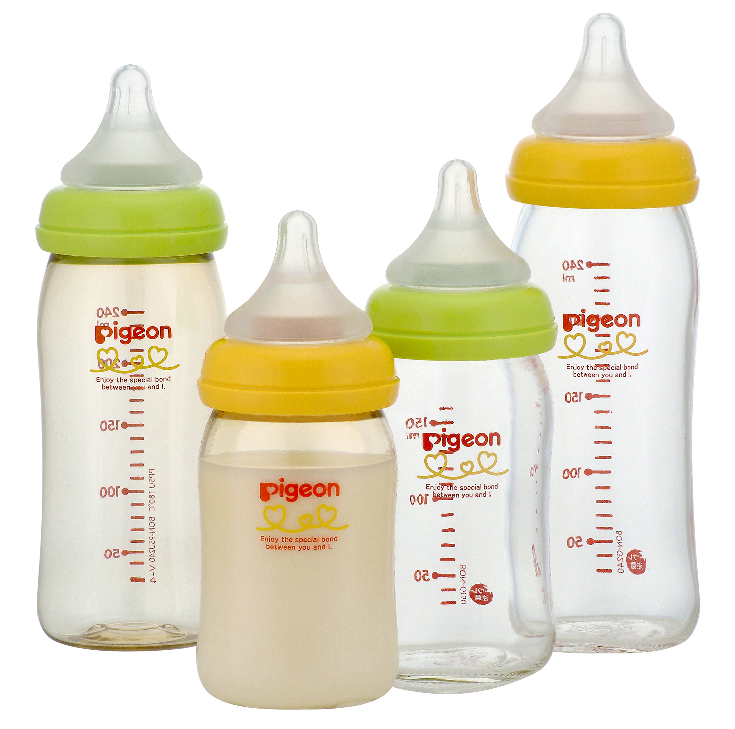 Pigeon Baby Feeding Bottle Like Braest Feeding Plastic 240ml From japan