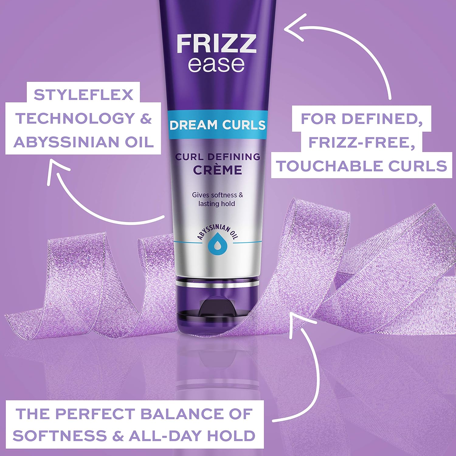 Amazon Com John Frieda Frizz Ease Dream Curls Curl Defining Creme For Curly Hair 150 Ml Beauty