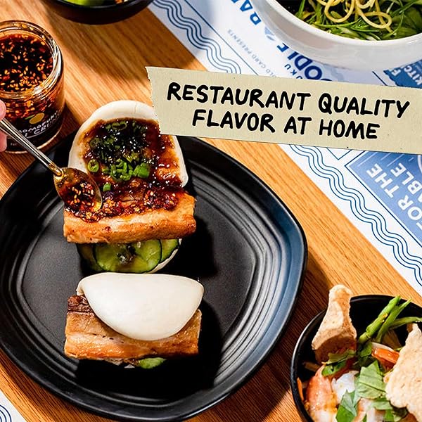 MOMOFUKU HOT HONEY CHILI CRUNCH BY DAVID CHANG 7.7 OZ, OIL WITH PREMIUM WILDFLOWER HONEY, GARLIC AND SHALLOTS, CHILI CRISP FOR COOKING, AS SAUCE OR TOPPING