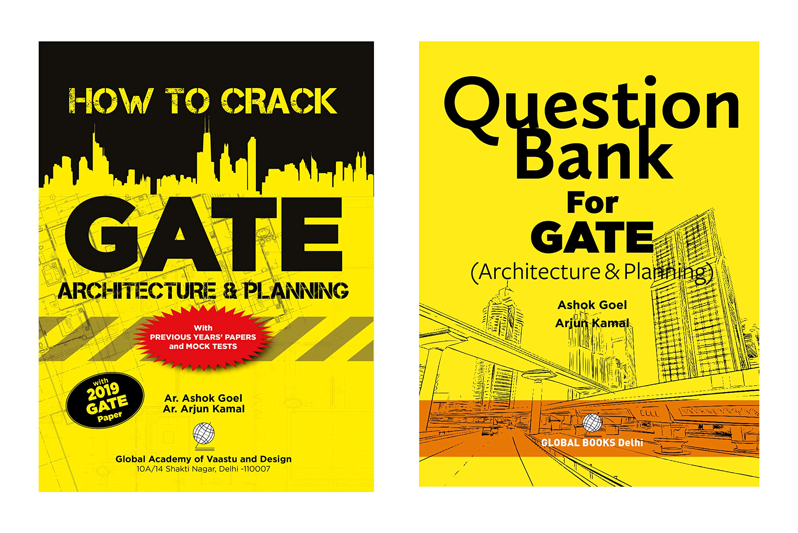 How To Crack GATE Architecture and Planning + Question Bank For GATE (Architecture & Planning) [ BUNDLE OF TWO BOOKS ]