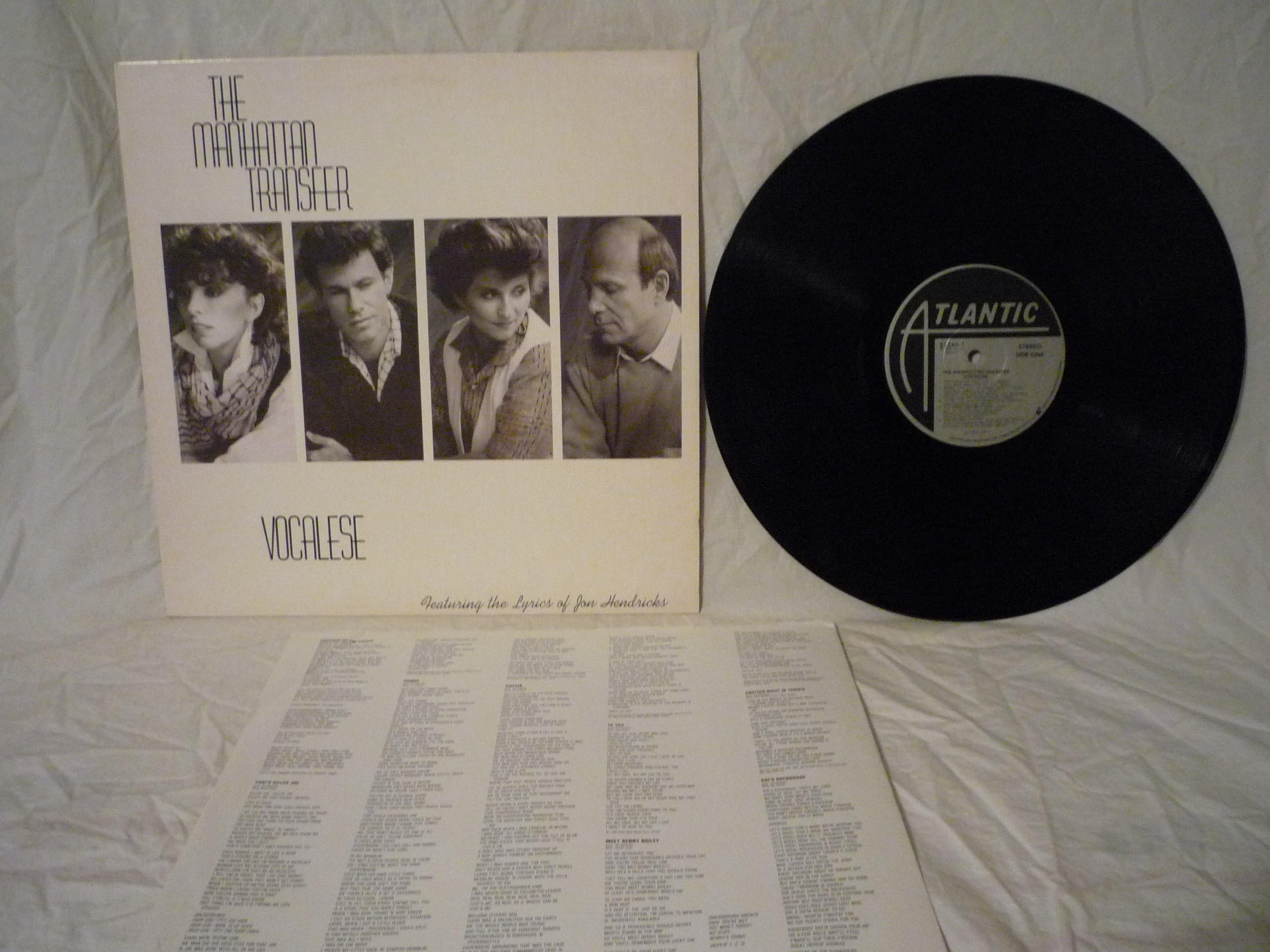 The Manhattan Transfer โ- Vocalese Label: Atlantic โ- L 781266-1, Atlantic โ- 81266-1 - 12" Vinyl Record EP Album - Original US Pressing EX