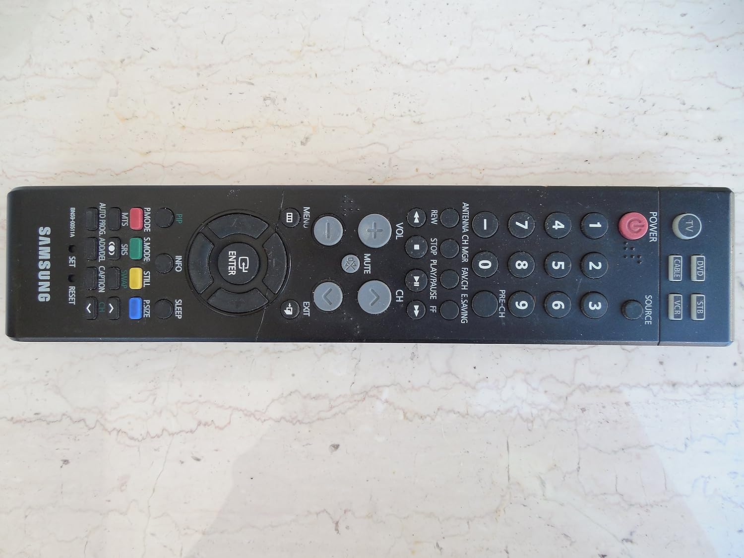 Amazon.com: Universal Replacement Remote Control Fir For Samsung BN59-00511A  BN59-00512A BN59-00616A Plasma LCD LED HDTV TV: Home Audio & Theater