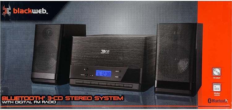 blackweb bluetooth cd stereo system