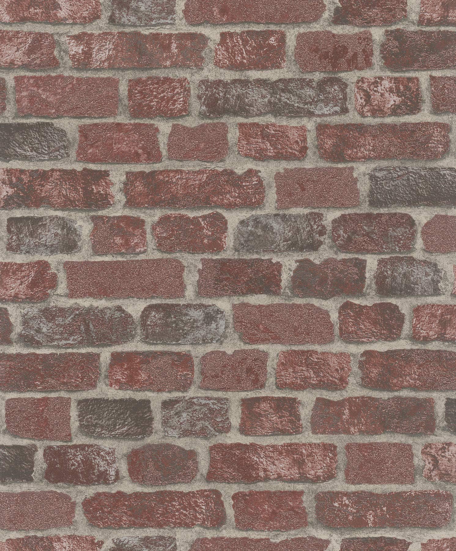 Marburg Stone Wallpaper 3D red Brick Effect Brick Pattern Rustic for Bedroom Living Room or Kitchen Wallpaper Stone Effect 10.05 x 0.53m