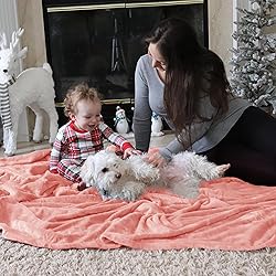Bedsure GentleSoft Fleece Throw Blanket for Couch