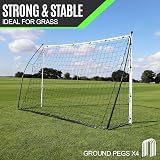QUICKPLAY Kickster 18.5x6.5ft Portable Football Goal with Carry Bag view 5