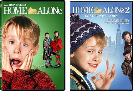 Home Alone 1 & Home Alone 2: Lost in New York 2-DVD Christmas Bundle:  Amazon.co.uk: DVD & Blu-ray