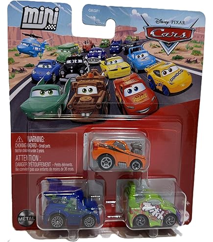Amazon.com: Disneys Pixar Cars Mini Adventures 2 Pk Sarges Boot
