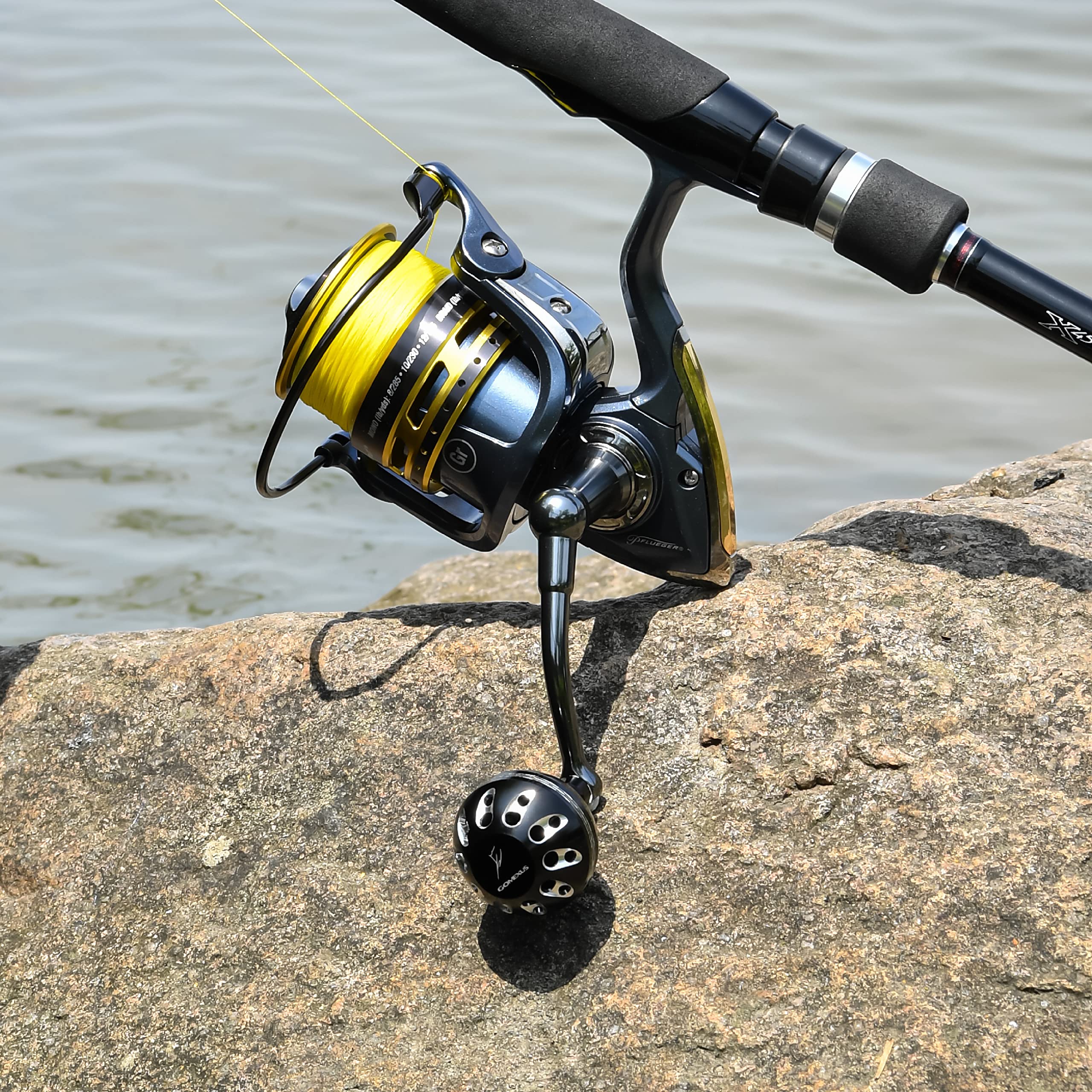 GOMEXUS Power Handle for Pfluger President Spinning Reel 35 40 - view 4