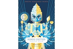 Hindu Deities Poster: 12 Removeable Prints