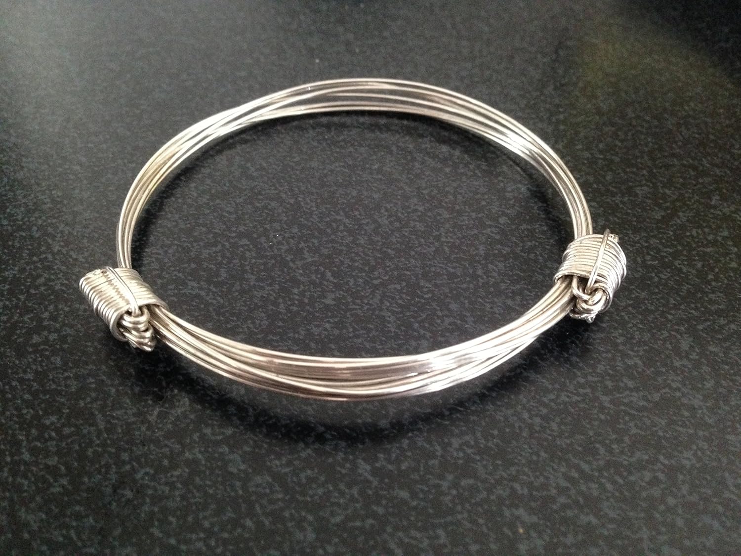 925 Sterling Silver Elephant Hair Bracelet Amazon Co Uk Musical