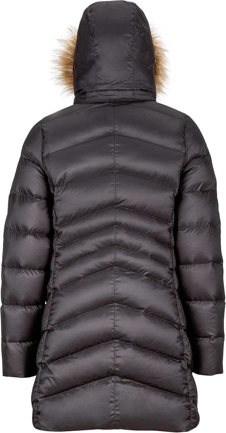 Marmot Women's Montreal Knee-length Down Puffer Coat: Clothing