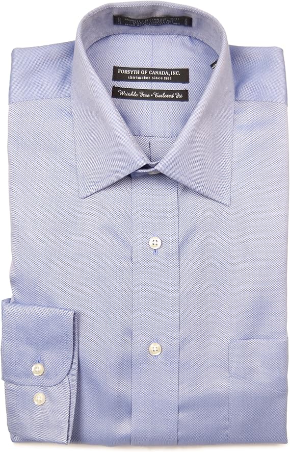 forsyth of canada non iron tailored fit dress shirt