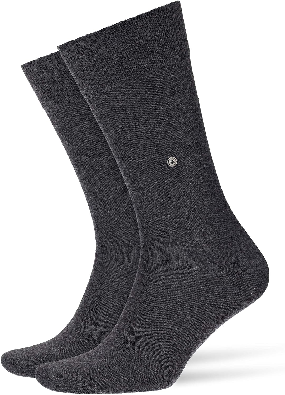Burlington Men's Everyday 2Pack M SO Socks, Grey, UK 6.511 (Size 40