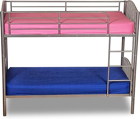 3ft Single Metal Bunk Bed Twin Sleeper Amazon Co Uk Kitchen Home