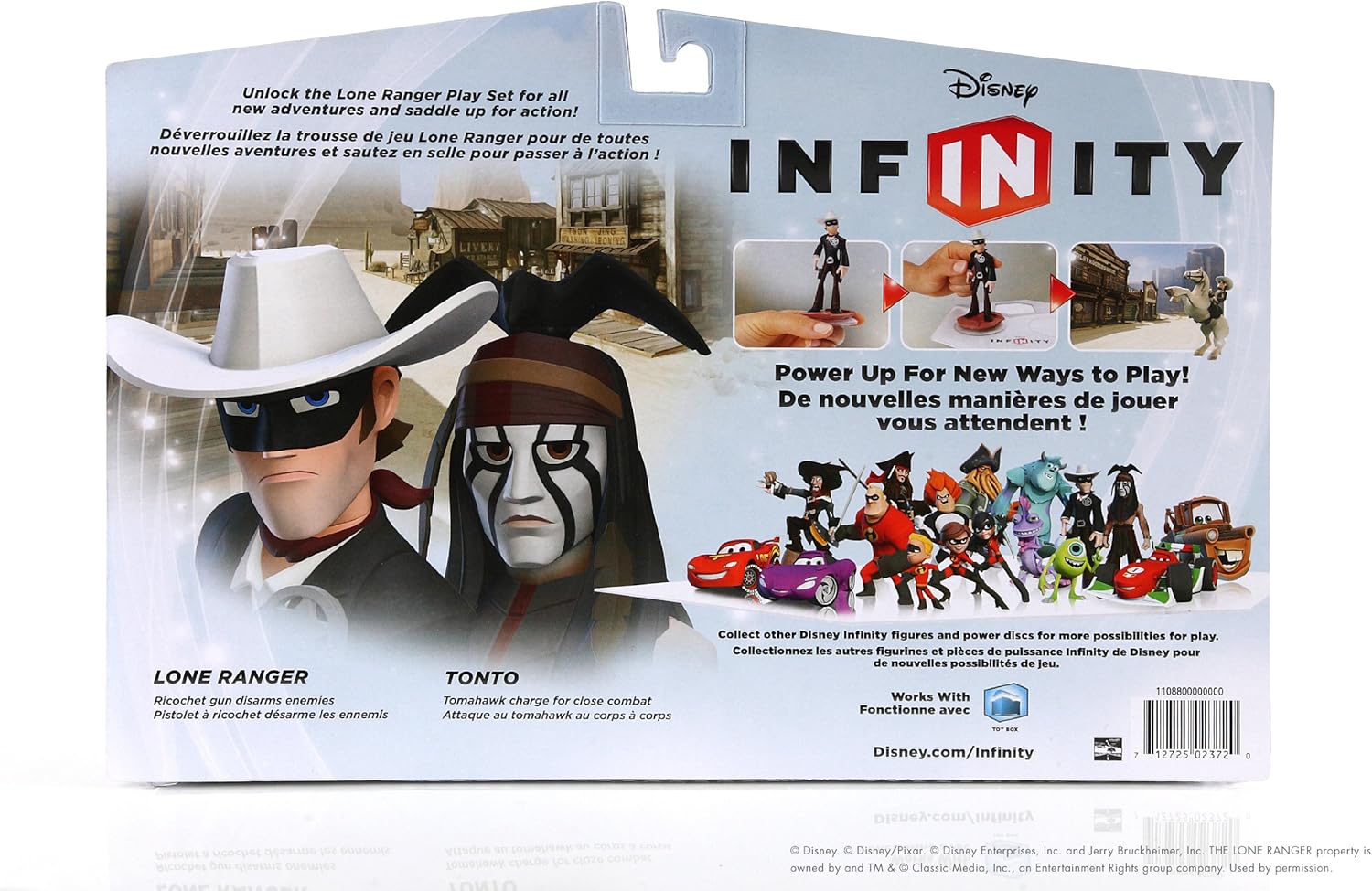 disney infinity lone ranger playset