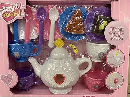 Amazon.com: Play Right Talking Tea Set 