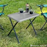 Trail Outdoor Small Folding Camping Table Lightweight Non-Slip Surface view 2
