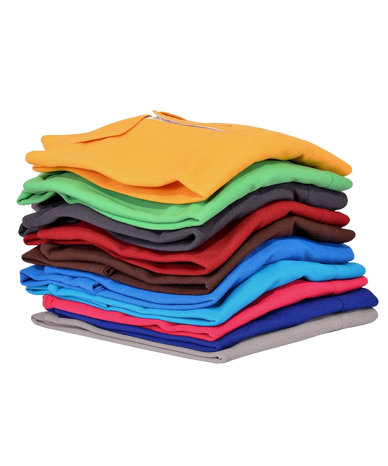 fabilano men's cotton polo t-shirt (multicolour)