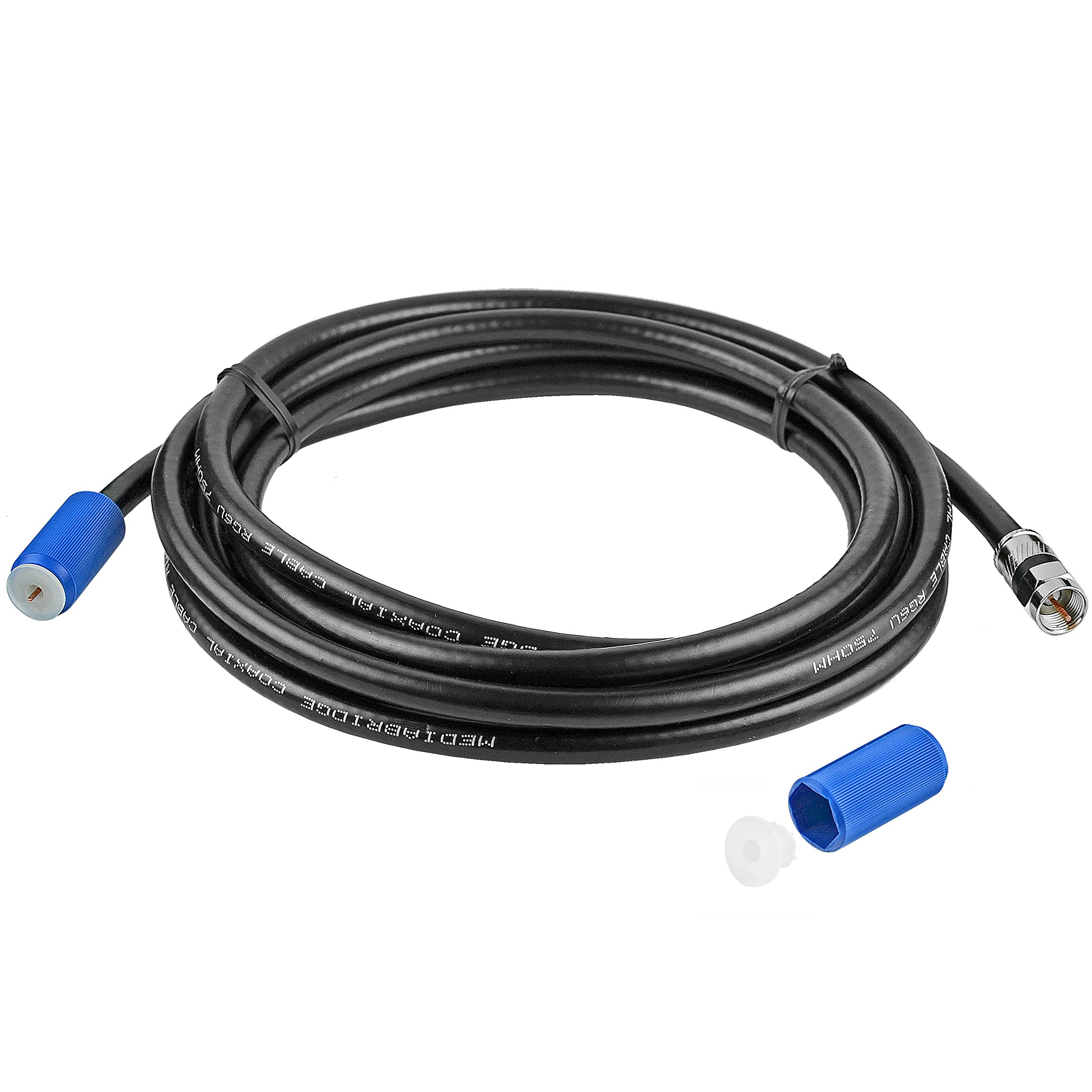 Mediabridge Coaxial Cable (8 Feet) with FMale Connectors Ultra