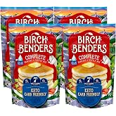 Birch Benders Keto Pancake and Waffle Mix, 10 oz. (Pack of 4)