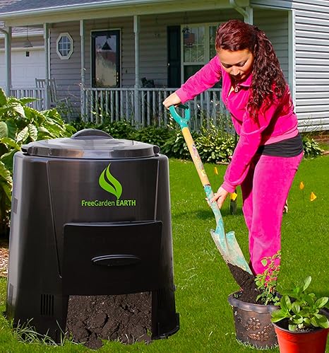 Amazon Com Enviro World 82 Gallon Compost Bin Outdoor