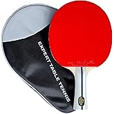 Palio Expert 3.0 Table Tennis Racket &amp; Case | ITTF Approved High-Performance Ping Pong Rackets for Beginners | Maximum Spin &amp; Control