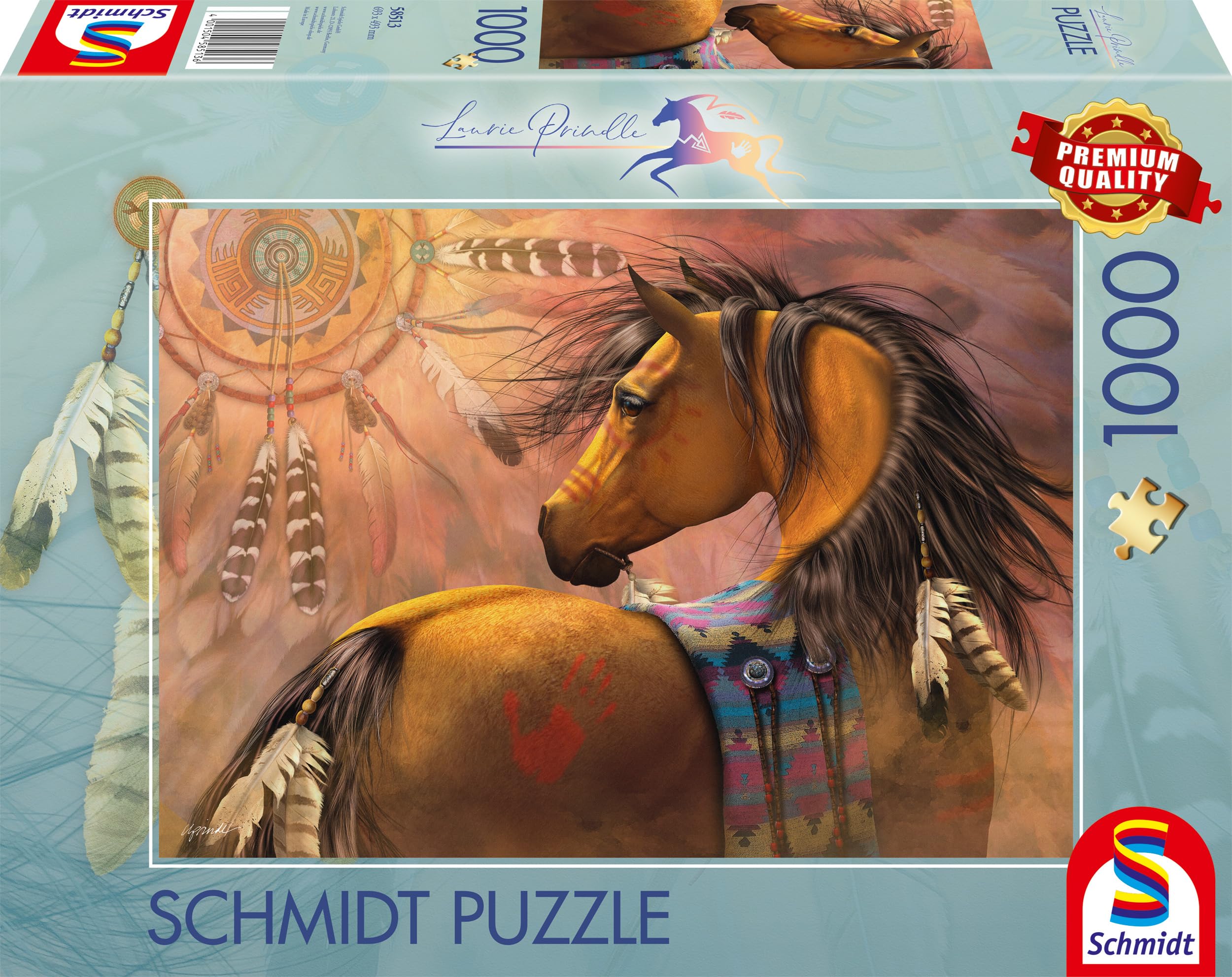 Schmidt Spiele Kiona Gold: Puzzle Laurie Prindle 1000 Teile