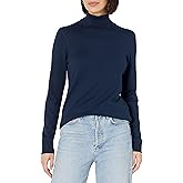 Amazon Essentials Women's Classic-Fit Lightweight Long-Sleeve Turtleneck Sweater (Available in Plus Size)
