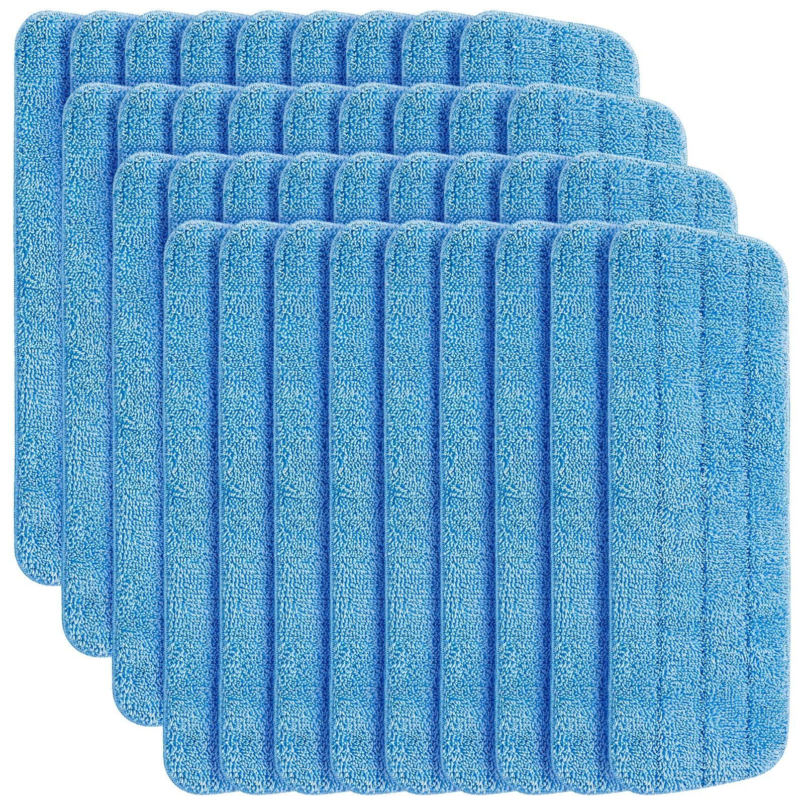 Photo 1 of 24 Pack Microfiber Mop Pad, Spray Mop Replacement Heads for Wet Dry Mops, Machine Washable Reusable Household Replacement Pads for Hardwood and Hard Surface Floor Cleaning and Scrubbing