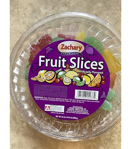 Amazon.com: Zachary Fruit Slices, Orange and Multi-Color (1 of each)