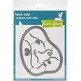 Lawn Cuts Custom Craft Stackables Dies - Outside In Stitched Scalloped