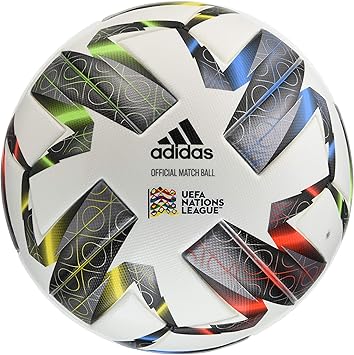 Amazon Adidas アディダス サッカーボール 中学生以上 5号球 国際公認球 ネーションズリーグ 試合球 Af5675nl Adidas アディダス サッカーボール