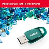 SanDisk 256GB Ultra Eco USB 3.2 Flash Drive 100MB/s Read Eco-Friendly view 2