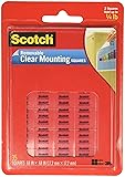 Scotch(R) Removable Wall Mounting Tabs, 11/16in. x